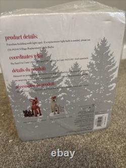 Dept. 56 North Pole Series Reindeer Stables Rudolph