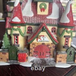 Dept 56 North Pole Series Route1 Home Of Mr &Mrs Claus 1996 Complete Orig Nice