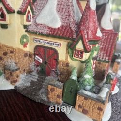 Dept 56 North Pole Series Route1 Home Of Mr &Mrs Claus 1996 Complete Orig Nice