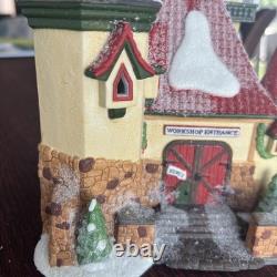 Dept 56 North Pole Series Route1 Home Of Mr &Mrs Claus 1996 Complete Orig Nice
