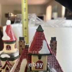 Dept 56 North Pole Series Route1 Home Of Mr &Mrs Claus 1996 Complete Orig Nice
