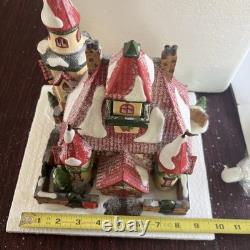 Dept 56 North Pole Series Route1 Home Of Mr &Mrs Claus 1996 Complete Orig Nice