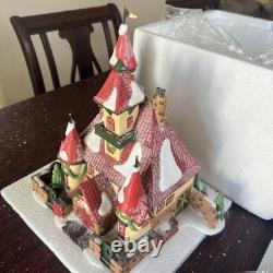 Dept 56 North Pole Series Route1 Home Of Mr &Mrs Claus 1996 Complete Orig Nice