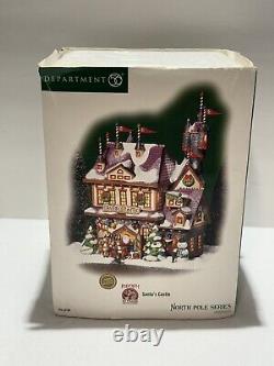 Dept 56 North Pole Series Rudolph Santa's Castle (56.5678) Ltd Ed (Retired)