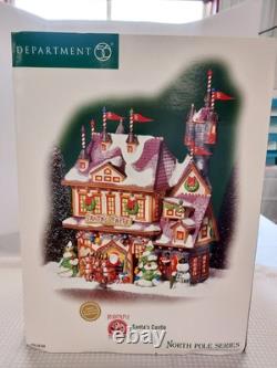 Dept 56 North Pole Series Rudolph Santa's Castle (56.5678) Ltd Ed (Retired) NIB