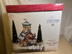 Dept. 56 North Pole Series SANTA'S SLEIGH LAUNCH #56734 Complete Set IN BOX M3