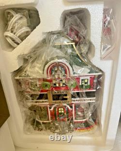 Dept 56 North Pole Series SANTA'S TAILOR SHOP, FIGURINE and ACCESSORIES all NEB