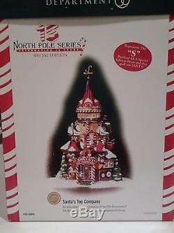 Dept 56 North Pole Series SETOF 5 Special Edition Santa Letter's Village-RETIRED