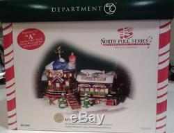 Dept 56 North Pole Series SETOF 5 Special Edition Santa Letter's Village-RETIRED