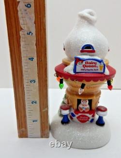 Dept 56 North Pole Series Santa's DQ Cone House #4054968 Old Store Stock withBox