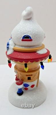 Dept 56 North Pole Series Santa's DQ Cone House #4054968 Old Store Stock withBox