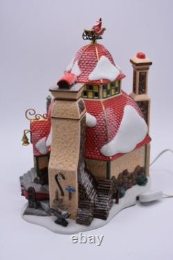 Dept 56 North Pole Series Santa's Sleigh Maker #56.56950 Limited Edition