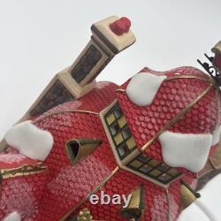 Dept 56 North Pole Series Santa's Sleigh Maker #56.56950 Limited Edition-READ