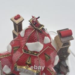 Dept 56 North Pole Series Santa's Sleigh Maker #56.56950 Limited Edition-READ