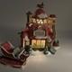 Dept 56 North Pole Series Santa's Sleigh Maker #56.56950 Limited Edition Withbox