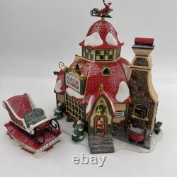 Dept 56 North Pole Series Santa's Sleigh Maker #56.56950 Limited Edition withBox