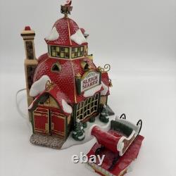 Dept 56 North Pole Series Santa's Sleigh Maker #56.56950 Limited Edition withBox