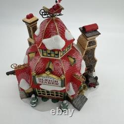Dept 56 North Pole Series Santa's Sleigh Maker #56.56950 Limited Edition withBox