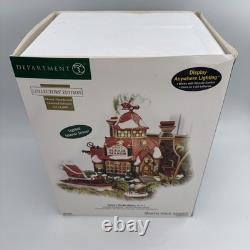 Dept 56 North Pole Series Santa's Sleigh Maker #56.56950 Limited Edition withBox