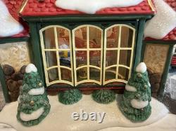 Dept 56 North Pole Series Santa's Sleigh Maker Ser Of 2 #56950 Limited Ed withBox