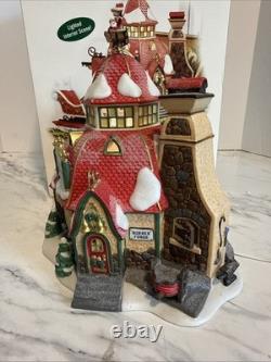 Dept 56 North Pole Series Santa's Sleigh Maker Ser Of 2 #56950 Limited Ed withBox