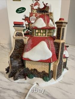 Dept 56 North Pole Series Santa's Sleigh Maker Ser Of 2 #56950 Limited Ed withBox