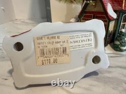 Dept 56 North Pole Series Santa's Sleigh Maker Ser Of 2 #56950 Limited Ed withBox