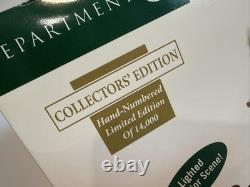 Dept 56 North Pole Series Santa's Sleigh Maker Ser Of 2 #56950 Limited Ed withBox