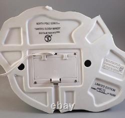 Dept 56 North Pole Series Santa's Sleigh Maker (Set of 2) 56.56950 Lighted