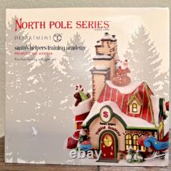 Dept 56 North Pole Series Santa's helpers training academy 4020204 ret 2011