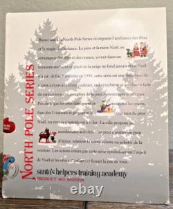 Dept 56 North Pole Series Santa's helpers training academy 4020204 ret 2011