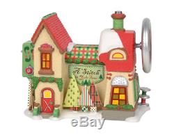 Dept 56 North Pole Series Snow Christmas Village Houses A Stitch in Yule Time