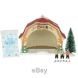 Dept 56 North Pole Series Snow Christmas Village Houses Bavarian Concert Hall
