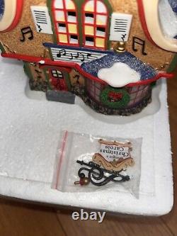 Dept 56 North Pole Series Special Augie's Christmas Carols #56954 with Box 2007