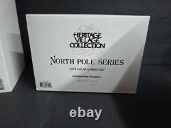 Dept 56 North Pole Series Start A Tradition 56390 Set OF 12 With SnowithBox