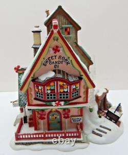 Dept 56 North Pole Series Sweet Rock Candy Co #56725 Old Stock Complete Set