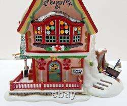 Dept 56 North Pole Series Sweet Rock Candy Co #56725 Old Stock Complete Set