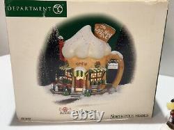 Dept 56 North Pole Series THE EGG NOG PUB 56737 MINT Retired