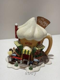 Dept 56 North Pole Series THE EGG NOG PUB 56737 MINT Retired