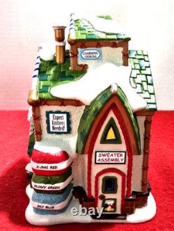 Dept 56 North Pole Series THE ORIGINAL UGLY SWEATER CO. #4044835 BRAND NEW