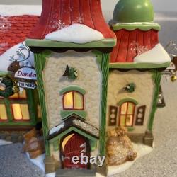 Dept. 56 North Pole Series The Reindeer Stables Donder & Blitzen 809360 Read