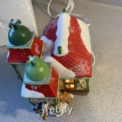 Dept. 56 North Pole Series The Reindeer Stables Donder & Blitzen 809360 Read