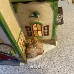 Dept. 56 North Pole Series The Reindeer Stables Donder & Blitzen 809360 Read