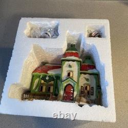 Dept. 56 North Pole Series The Reindeer Stables Donder & Blitzen 809360 Read