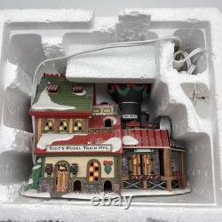 Dept 56 North Pole Series Toot's Model Train Mfg. #56.56728 With Box EUC