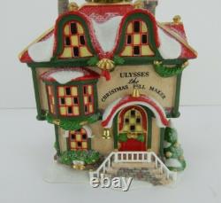 Dept 56 North Pole Series Ulysses the Christmas Bell Maker #56955 Old Stock