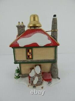 Dept 56 North Pole Series Ulysses the Christmas Bell Maker #56955 withLt Cord, Box