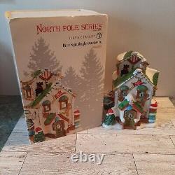 Dept 56 North Pole Series Village The Original Ugly Sweater Co in Box
