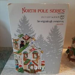 Dept 56 North Pole Series Village The Original Ugly Sweater Co in Box