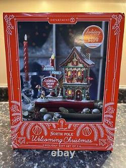 Dept 56 North Pole Series Welcoming Christmas